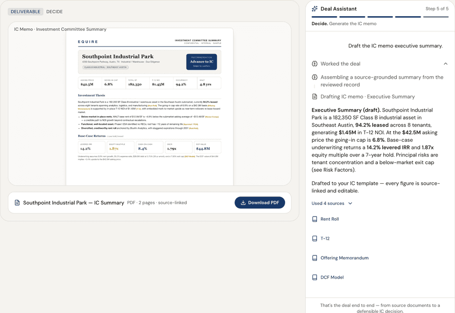 Deliverable templates